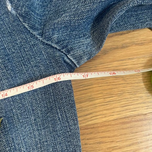 Mesmerize Jeans Embroidered Jean Jacket size small - Picture 6 of 8